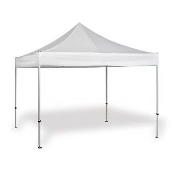 5 m x 5 m Pagoda sátor, fehér tetőponyvával